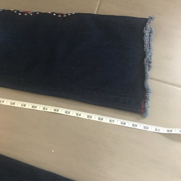Vintage Lazer Jeans with Embellished Bootcut NWOT - Picture 5 of 8